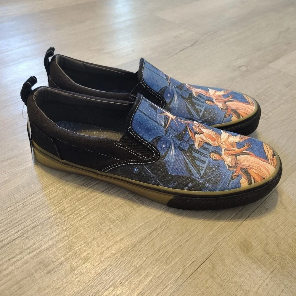 New Skechers 52404 Star Wars New Hope Luke Skywalker Shoes Sneakers 10 Mens